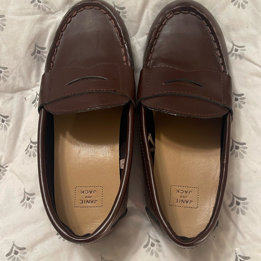 Boys, Janie and Jack loafers size 12